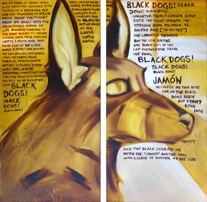Black Dogs: In the House of the Lupus by Carlos Mascherin